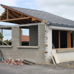 Extension de maison avec chambre d'amis Baie-Mahault